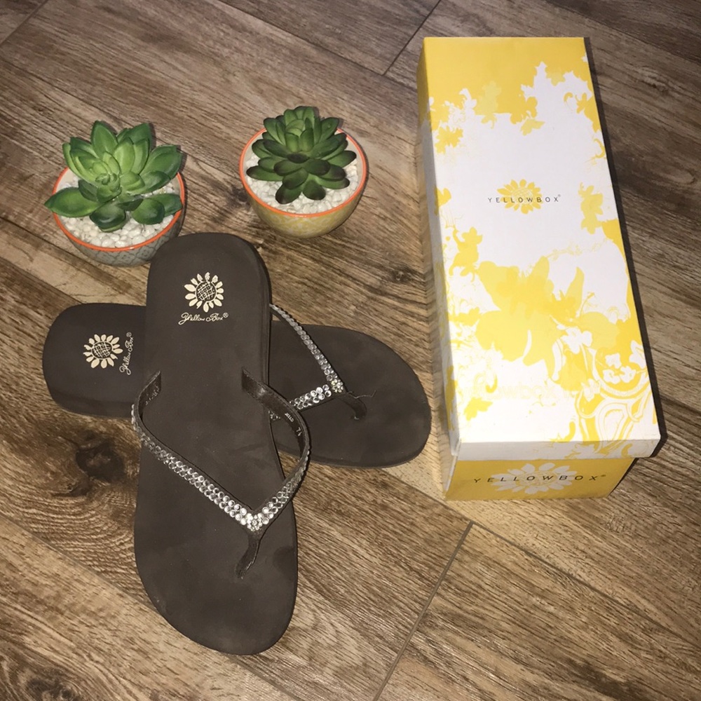 Yellowbox Jello flip flop